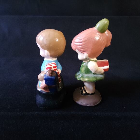 Vintage JWA Joan Walsh Anglund Lot of 3 Ceramic Christmas Ornaments 1979 Japan - Picture 10 of 11